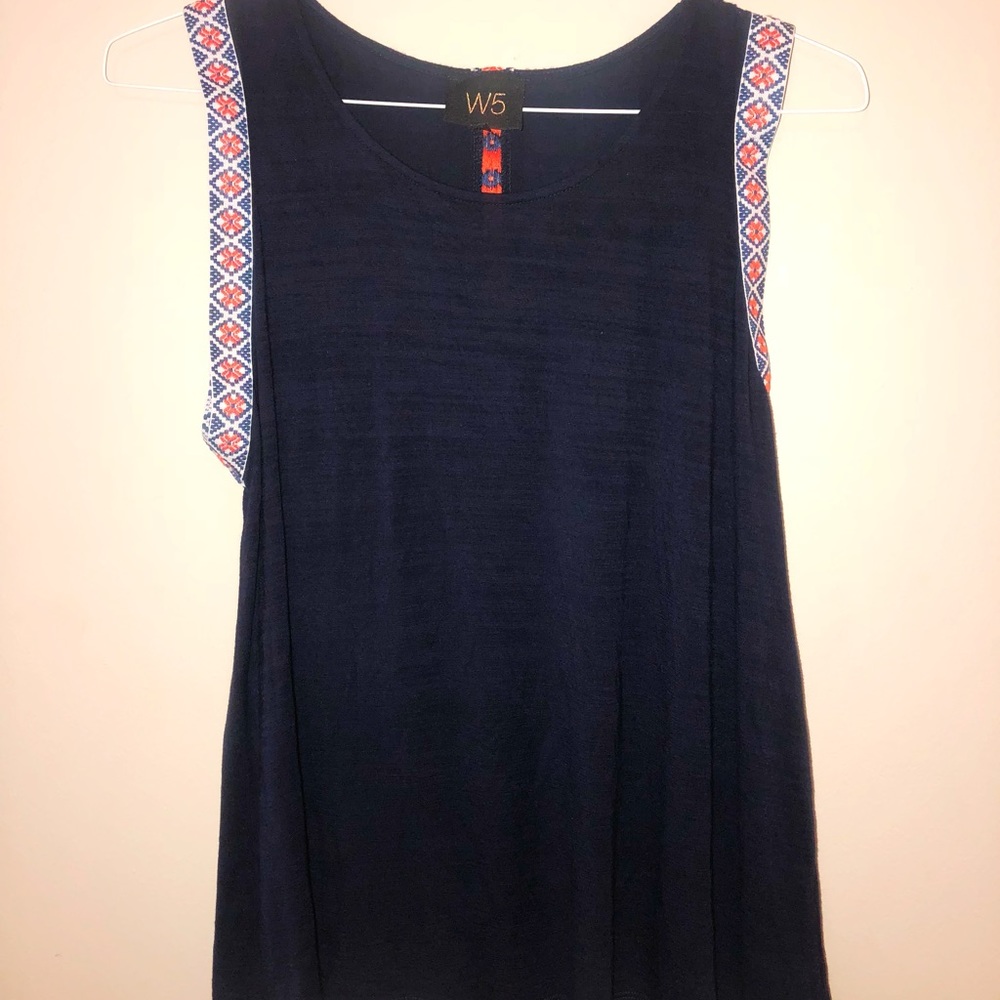 Women’s Navy Blue Top